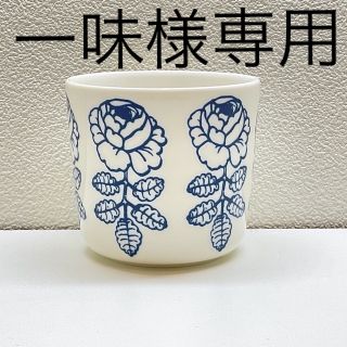 マリメッコ(marimekko)の一味様専用出品 ラテマグ ヴィヒキルース 新品 未使用 イエロー ダークブルー(食器)