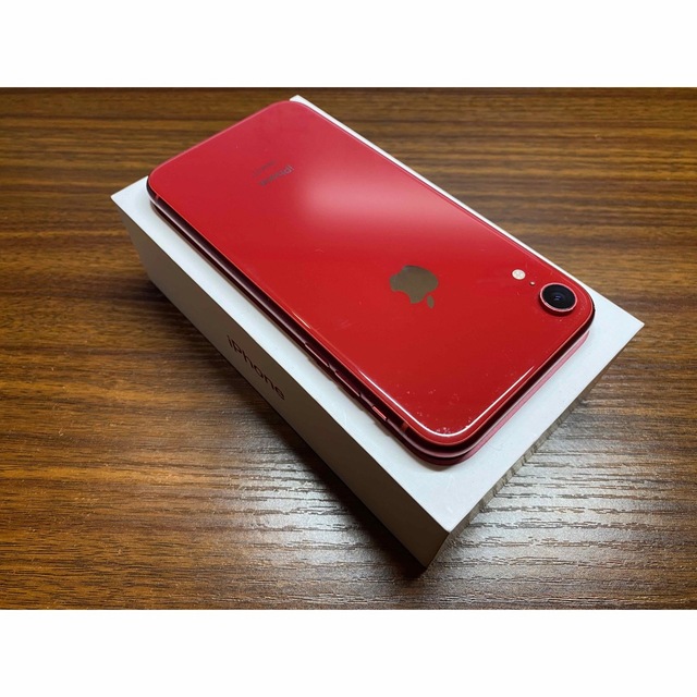 【値下げ】iPhoneXR Red 64GB SIMフリー