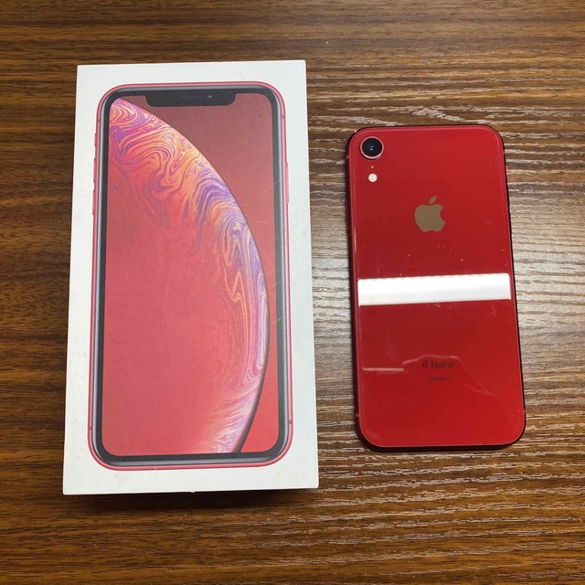【値下げ】iPhoneXR Red 64GB SIMフリー