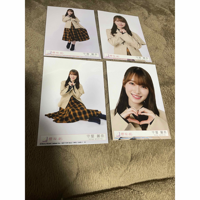 櫻坂46 田村保乃 守屋麗奈 大園玲 生写真 4コンプセット