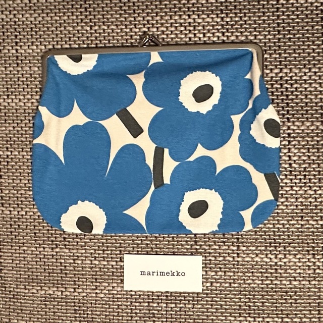 marimekko(マリメッコ)の新品 未使用 マリメッコ marimekko ウニッコ がま口 ポーチ レディースのファッション小物(ポーチ)の商品写真