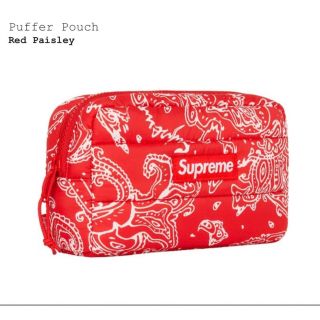 シュプリーム(Supreme)のHoney様専用　Supreme Puffer Pouch Red (その他)