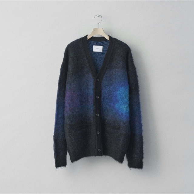 stein(シュタイン)のGRADATION MOHAIR CARDIGAN メンズのトップス(カーディガン)の商品写真