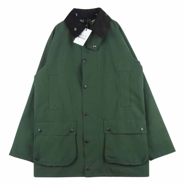 Barbour バブアー MCA0787SG51 BEAUFORT SL 2LAYER 3ワラント ノンワックス ビューフォートSL 2レイヤー ジャケット カーキ系 40【極上美品】