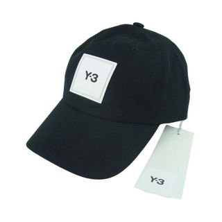 ヨウジヤマモト(Yohji Yamamoto)のYohji Yamamoto ヨウジヤマモト HF2143 Y-3 SQL CAP キャップ 帽子 中国製 ブラック系 58cm【新古品】【未使用】【中古】(キャップ)