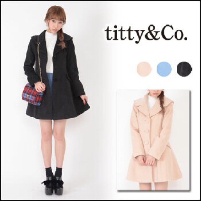 titty&Co. シングルフレアコート