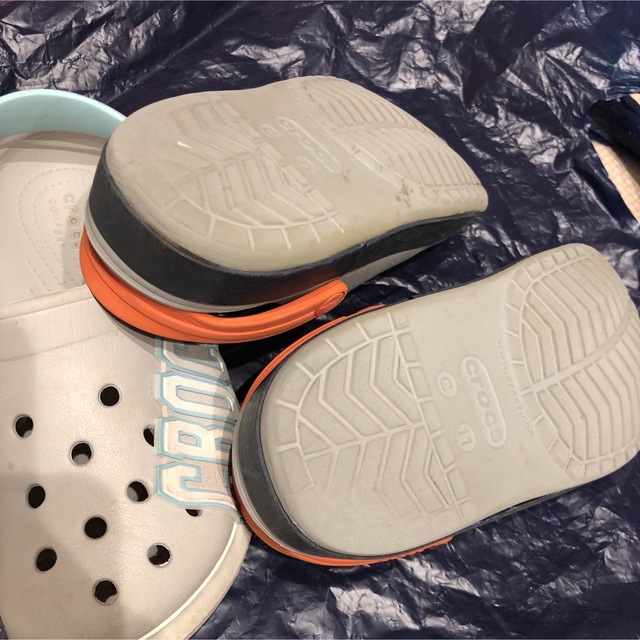 crocs(クロックス)のおそろい　クロックス キッズ/ベビー/マタニティのキッズ靴/シューズ(15cm~)(サンダル)の商品写真