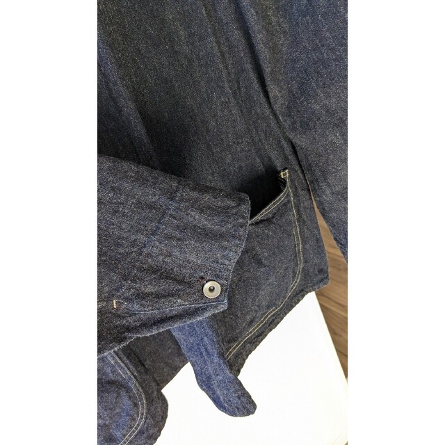 シーカ様試着のみ 23ss comoli デニムワークジャケット NAVY 2 シーカ様試着のみ 23ss comoli デニムワークジャケット NAVY 2