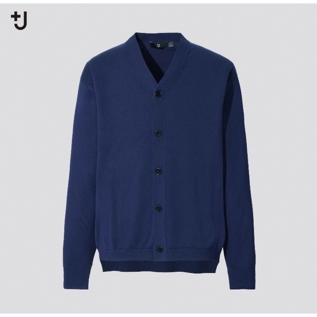 UNIQLO+J(ユニクロ・ジルサンダー)シルクコットンVネックカーディガン UNIQLO+J シルクコットンVネックカーディガン