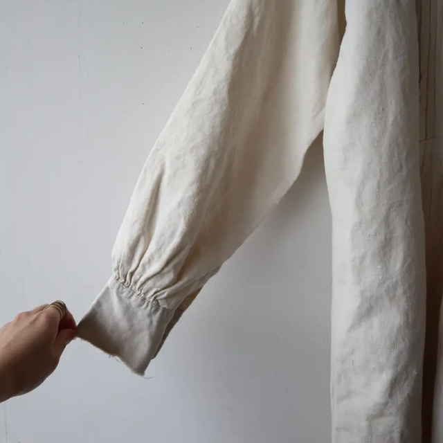 〜20's French antique linen smock メンズのトップス(シャツ)の商品写真