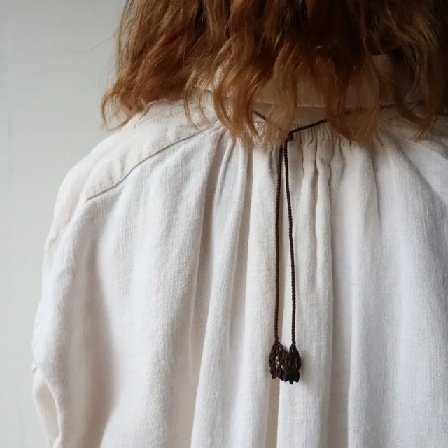 〜20's French antique linen smock メンズのトップス(シャツ)の商品写真