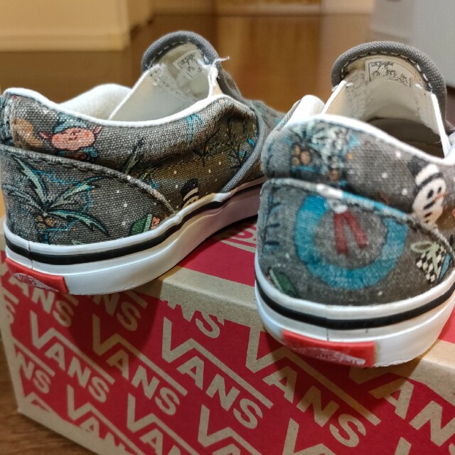 VANS(ヴァンズ)のVANS　ヴァンズ　スリッポン　スニーカー　12.5cm　キッズ キッズ/ベビー/マタニティのベビー靴/シューズ(~14cm)(スニーカー)の商品写真