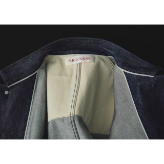 22AW NICENESS BRIAN / ファイヤーマンデニムジャケット M | www