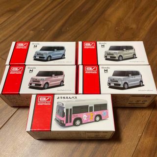 BV VEHICLE TOY SERIES プルバックカー　NBOXセット(ミニカー)