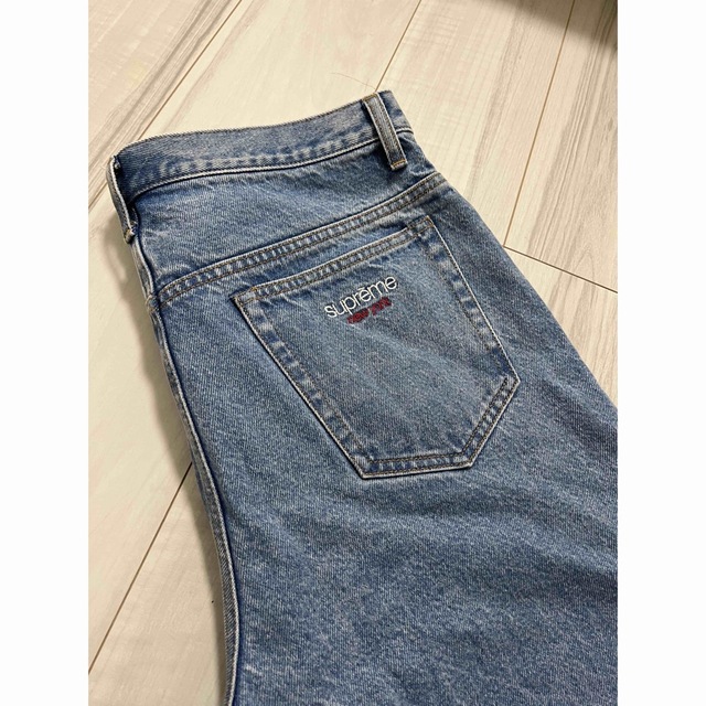 Supreme Baggy Jean WashedBlue 30メンズ