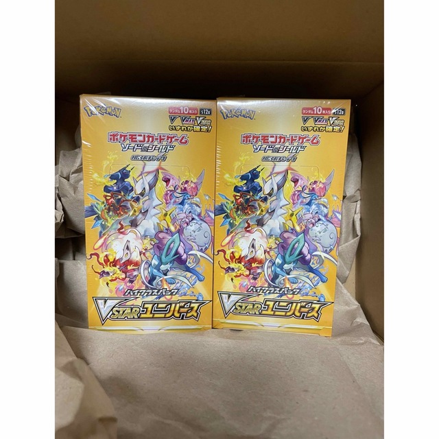 ポケモン - シュリンク付きV STARユニバース2BOX 新品未開封の通販 by