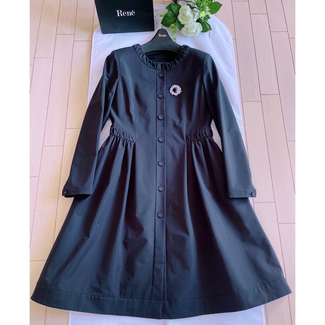 Rene ノーブルプリマコート38 新品同様 foxey www.marsal.pt