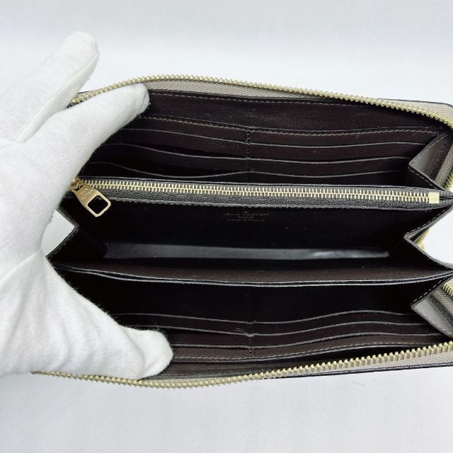 ルイヴィトン トリヨン ポルトフォイユ コメット 長財布 ガレ ベージュ