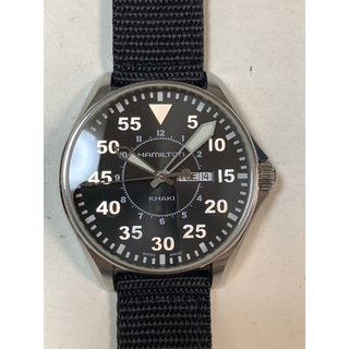 ハミルトン(Hamilton)のハミルトンkhakiパイロット　アビエーション腕時計(腕時計(アナログ))