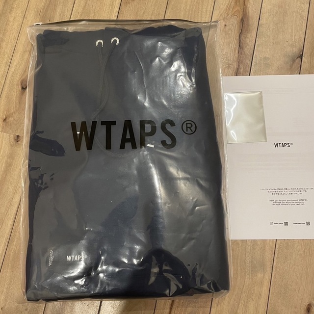 WTAPS 22AW CRST HOODY COTTON NAVY L