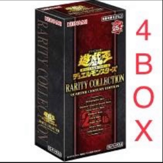 再×14入荷 遊戯王 RARITY COLLECTION 4BOX シュリンクつき レアコレ