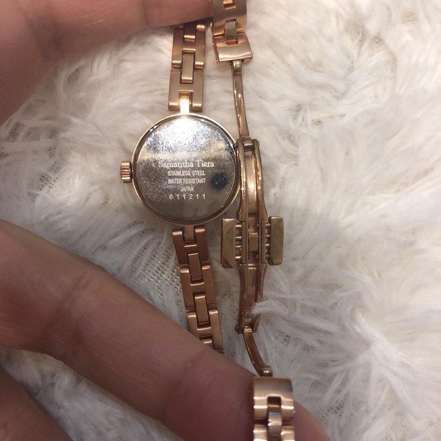 Samantha Tiara(サマンサティアラ)のレア★SamanthaTiaraお花の腕時計 レディースのファッション小物(腕時計)の商品写真