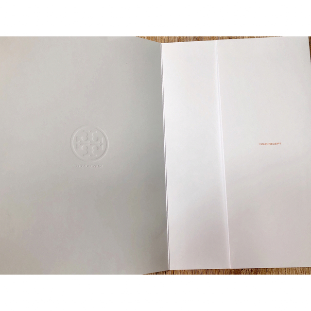 Tory Burch(トリーバーチ)のトリーバーチ封筒 ハンドメイドの文具/ステーショナリー(カード/レター/ラッピング)の商品写真