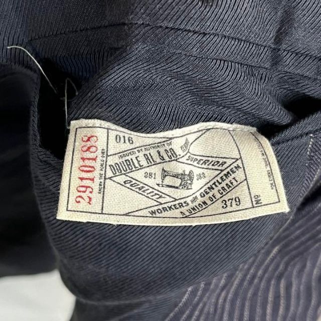 RRL インディゴ ストライプ リネンテーラードジャケット online shop