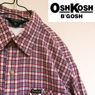 オシュコシュ(OshKosh)の【美品】OSHKOSH オシュコシュ ビンテージ チェックシャツ オーバーサイズ(シャツ)