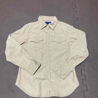 ラルフローレン(Ralph Lauren)のRALPH LAUREN コーデュロイシャツ　ベージュ130cm(ブラウス)