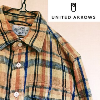 ユナイテッドアローズ(UNITED ARROWS)のUnited Arrows ユナイテッドアローズ 長袖 チェックシャツ Sサイズ(シャツ)