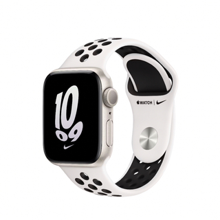 アップル(Apple)の新品未開封Apple Watch SE NIKEバンド 41mm(ラバーベルト)