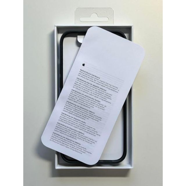 Apple(アップル)の【美品】純正 iPhone 13 mini レザーケース・ミッドナイト② スマホ/家電/カメラのスマホアクセサリー(iPhoneケース)の商品写真