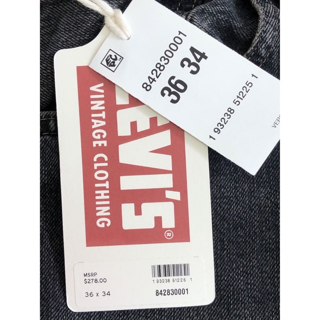 Levi's(リーバイス)のLVC 1961年モデル 551Z BLACK CROW SELVEDGE メンズのパンツ(デニム/ジーンズ)の商品写真