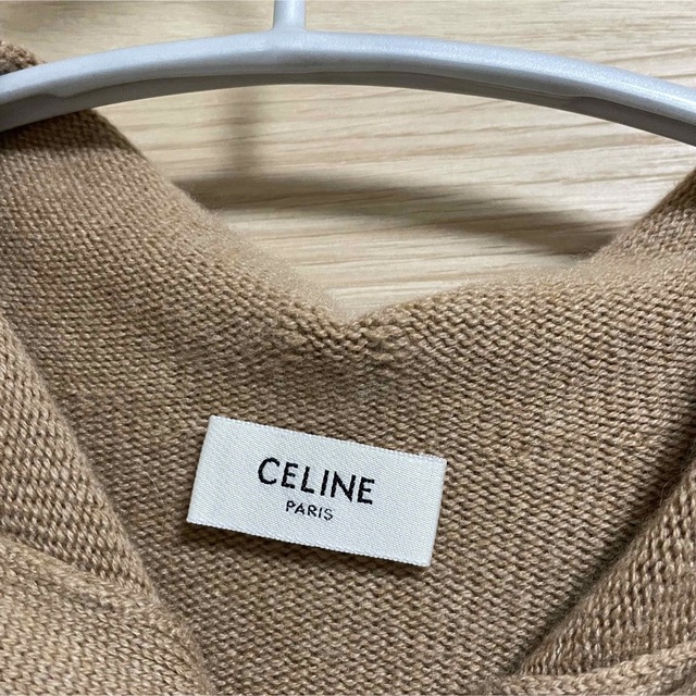 正規品 Celine カシミヤ100% Pull CAPUCHE XS - ニット/セーター