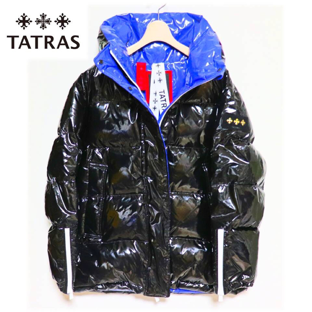 TATRAS(タトラス)の《タトラス》新品 シャイニーナイロン ダウンジャケット 男女兼用 2(M) メンズのジャケット/アウター(ダウンジャケット)の商品写真