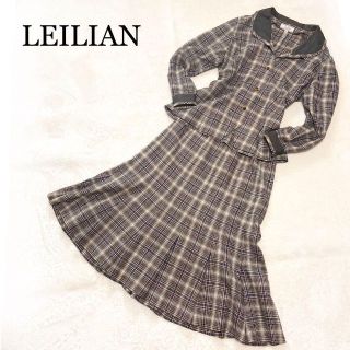 leilian - 極綺麗‼️レリアン ウール100% ニットワンピース