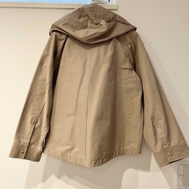 BEAUTY&YOUTH UNITED ARROWS(ビューティアンドユースユナイテッドアローズ)のビューティーアンドユース グログランフードマウンテンパーカー BEIGE 【S】 メンズのジャケット/アウター(マウンテンパーカー)の商品写真