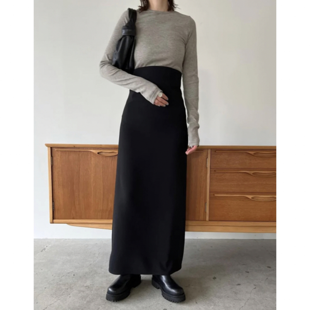 CLANE(クラネ)のクラネ HIGH WAIST STRAIGHT MAXI SKIRT  レディースのスカート(ロングスカート)の商品写真