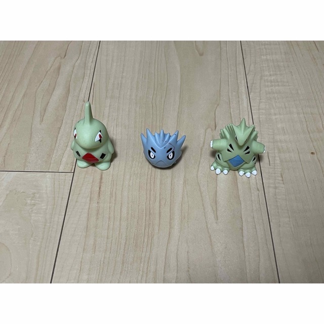 ポケモン指人形 いわタイプ3段階進化セット ヨーギラス サナギラス