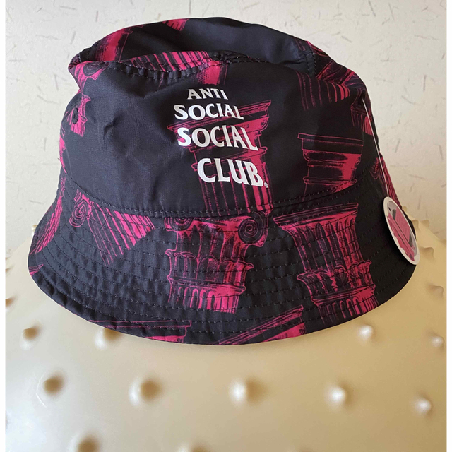 Anti Social Social Club hat  Black/Pink