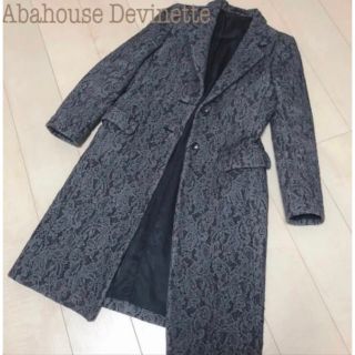 アバハウスドゥヴィネット(Abahouse Devinette)のAbahouse Devinetteチェスター総レースロングコート(チェスターコート)