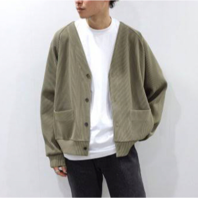 メンズ stein 22SS GRADATION PLEATS CARDIGAN お礼や感謝伝えるプチ