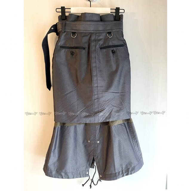 新品本物 ♡サカイ♡2022-23AW♡パッチワークチェックスカート
