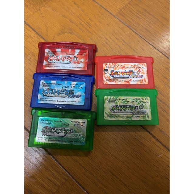 ゲームボーイアドバンス - ポケモン GBA 5本セットの通販 by AAA's