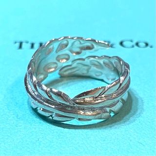 Tiffany & Co.   ティファニー リーフ フェザー リング 指輪 号