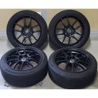 エンケイ(ENKEI)のエンケイ PF01 7.5j+45 タイヤセット 195/45r17　ZC33S(タイヤ・ホイールセット)