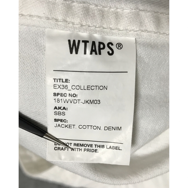 wtaps デニムアノラックパーカー