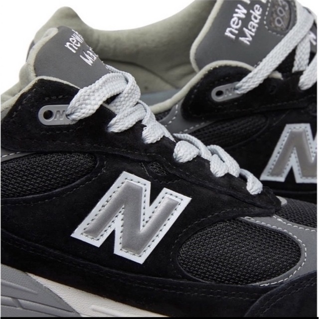 New Balance(ニューバランス)のMR 993 BK ニューバランス 992 993 27.5cm メンズの靴/シューズ(スニーカー)の商品写真