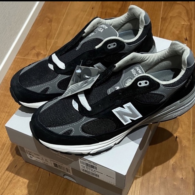 MR993BK 993 ブラック　27 New balance